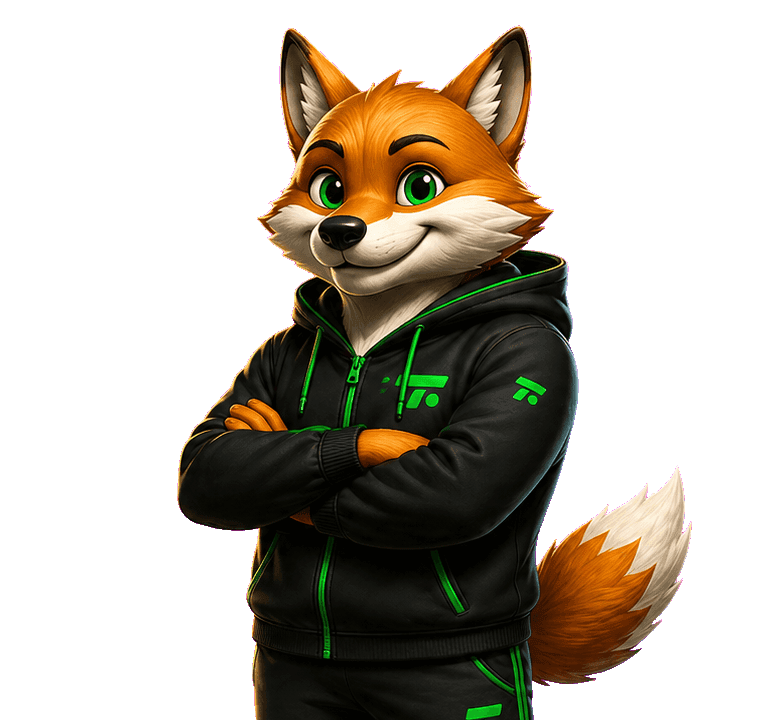 TrainTeam fox mascot